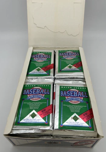 1990 Upper Deck Baseball 📦 Lot of 18 Factory-Sealed Packs – Griffey Jr., Ryan-k