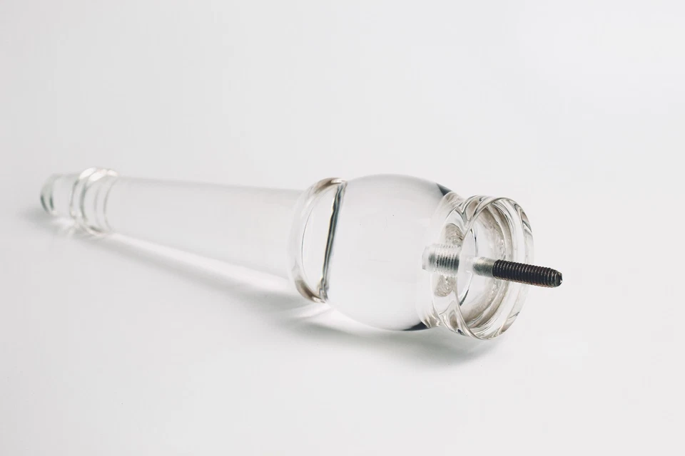 Sofá/Silla/Pata de Mueble Otomano Torneado Acrílico 12" - Juego de 4 Foto 4 de 4