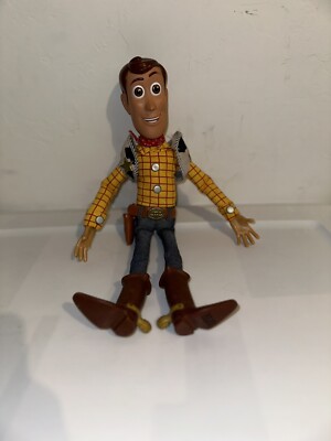 その他 Toy Story Woody Pull String Doll1995 Disney Pixar Toy Story Woody Talking Doll Pull String No Hat