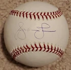 Andruw Jones Signed Autographed Official MLB Baseball Atlanta Braves FADED