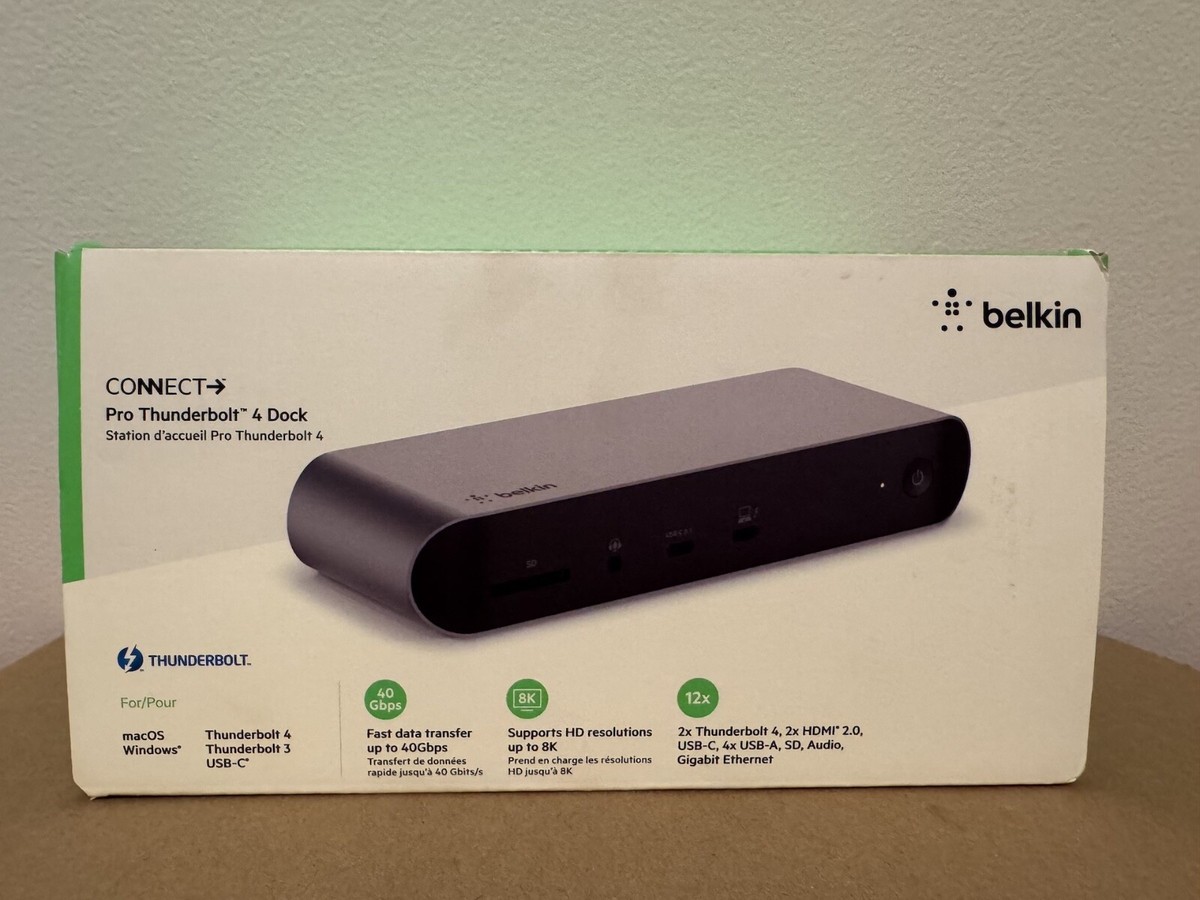 Belkin Pro Thunderbolt 4 Dock | eBay