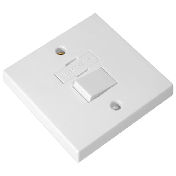 13A Switched Fused Spur 240V wall electrical socket shower electric unit switch