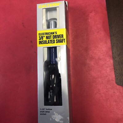 CALTERM ELECTRICIAN'S 3/8'' NUT DRIVER INSULATED SHAFT 66247