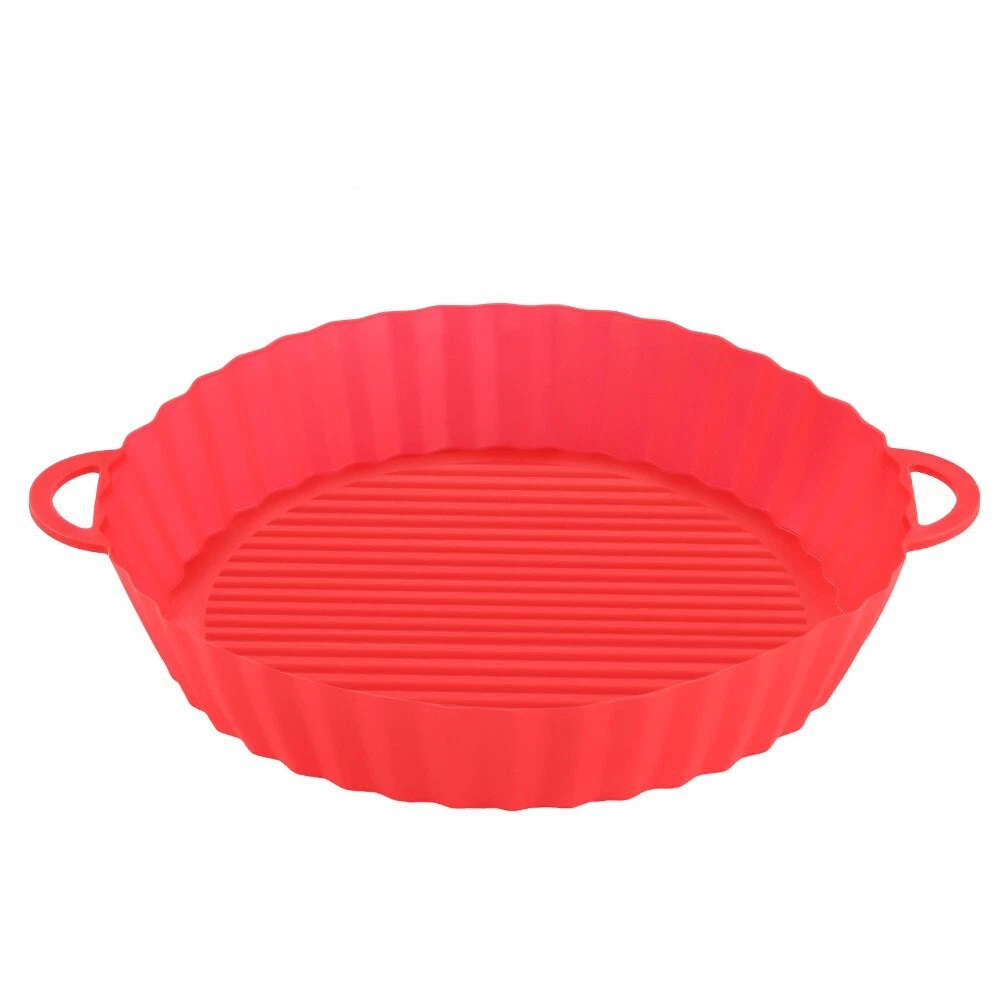 Non-Stick Silicone Air Fryer Tray Grill Pan Reusable Liner