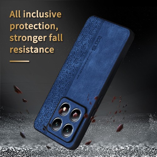 For Xiaomi 14T, Luxury Shockproof Retro Business Leather Soft Case Cover - 第 2/15 張圖片