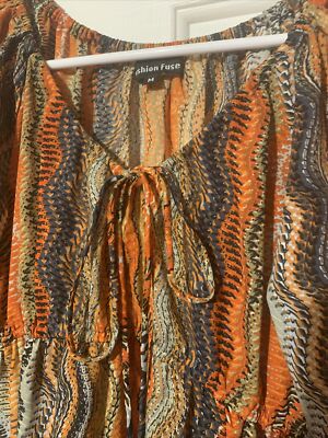 Fashion Fuse Women's Long Sleeve Casual Dress Size M Listing #363 | eBay