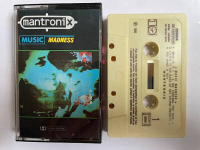 Mantronix - Music Madness cassette audio tape C118