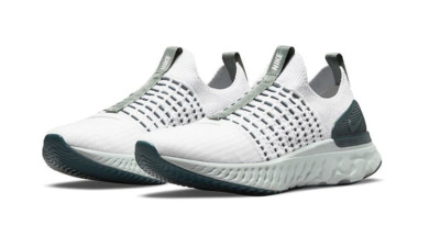 W Nike React Phantom Run Flyknit 2 - Platinum Tint / Dark Teal