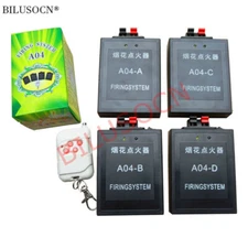 4 Cue Wireless Fireworks firing system  wedding stage  Remote system pyrotechnic