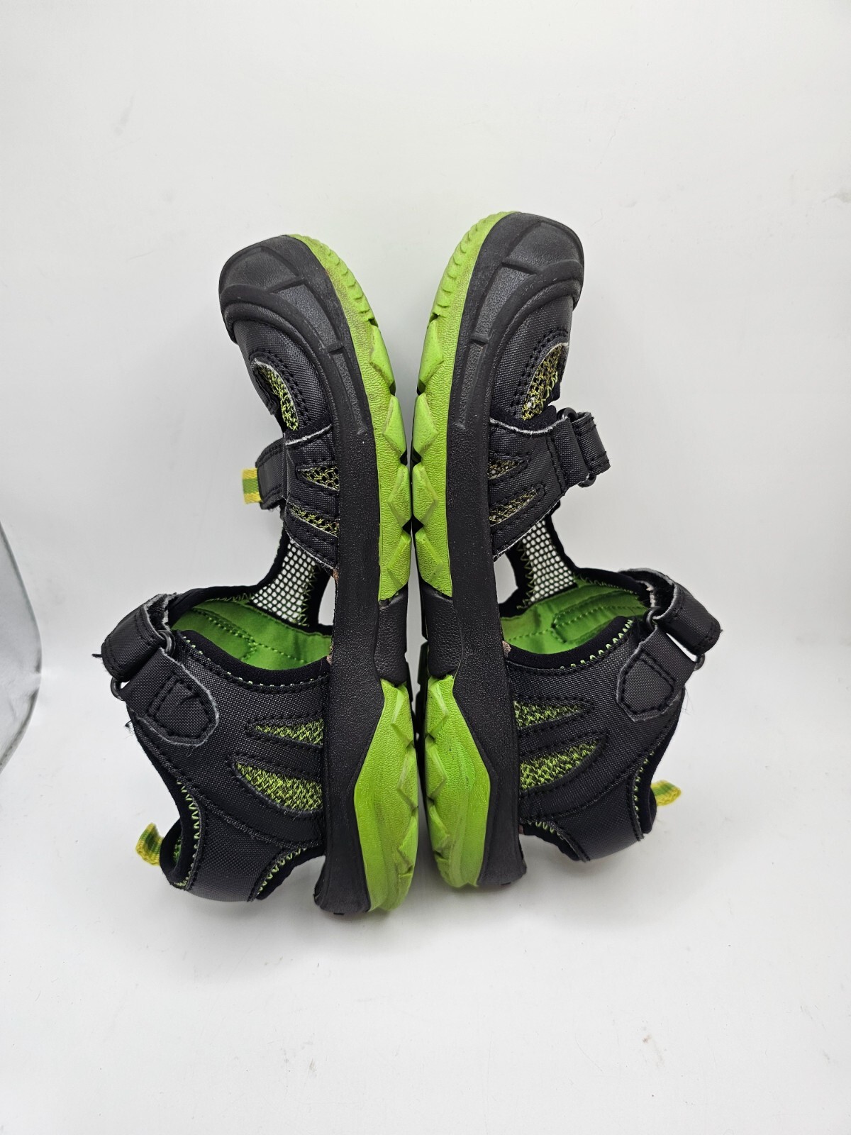 Scarpe Merrell ragazzi Hydro Rapid sandali acqua in pelle nero verde MC54843 taglia 2M