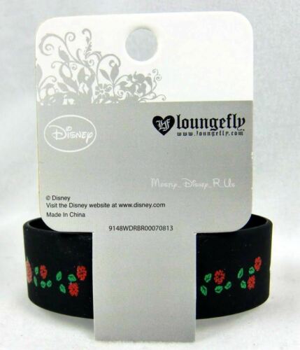 Disney Prinzessin schneeweiß mit roten Rosen schwarz Gummiarmband Neu - Bild 5 von 5