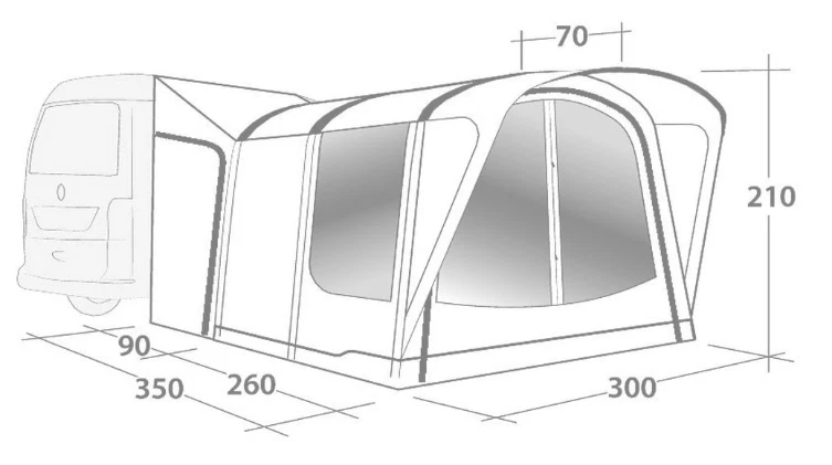 Tienda furgoneta -  Newburg 260 Tall - Imagen 2 de 4