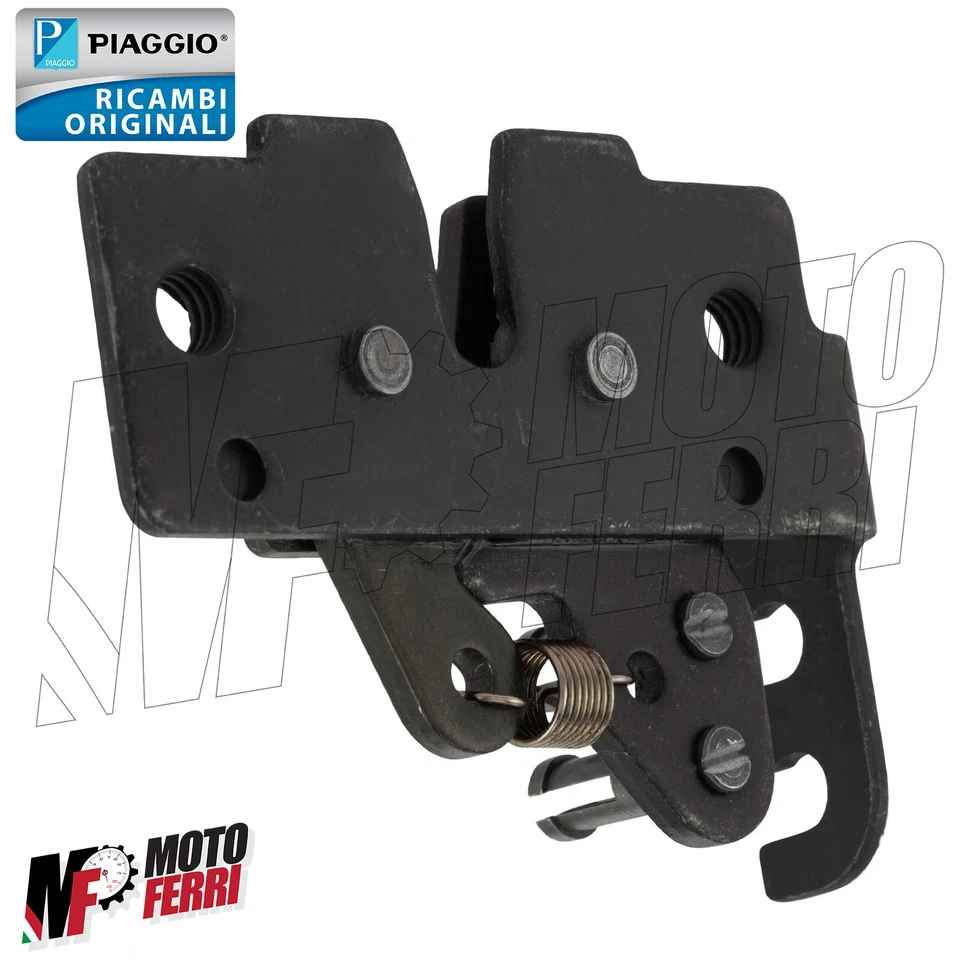 Sillín Mf6283 Cierre Bloqueo Original Piaggio Beverly 125 300 350 2010/2020 Foto 2 de 4