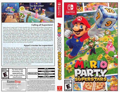 Nintendo Switch Mario Party & Super Mario Bros. Mario Party Superstars - Nintendo Switch Game with