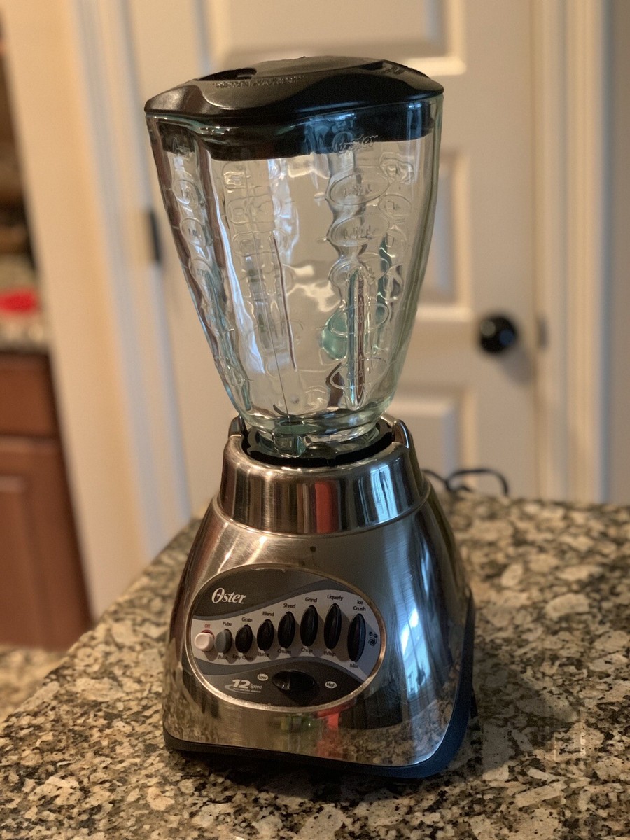 未使用　Osterizer Classic Blender シルバー Amazon.com: Classic blender Oster reversible chrome glass