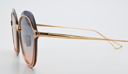 DITA Sonnenbrille Nightbird-Two DTS519-58-02 RGD Kupfergold Panto Blau M-L OVP - Picture 7 of 14