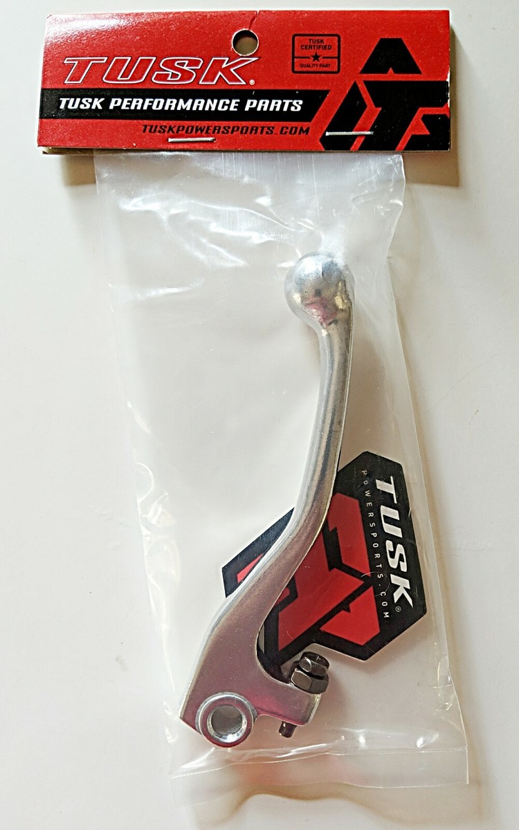 Tusk Aluminum Brake Lever Polished Kawasaki Kx80 100 125 250