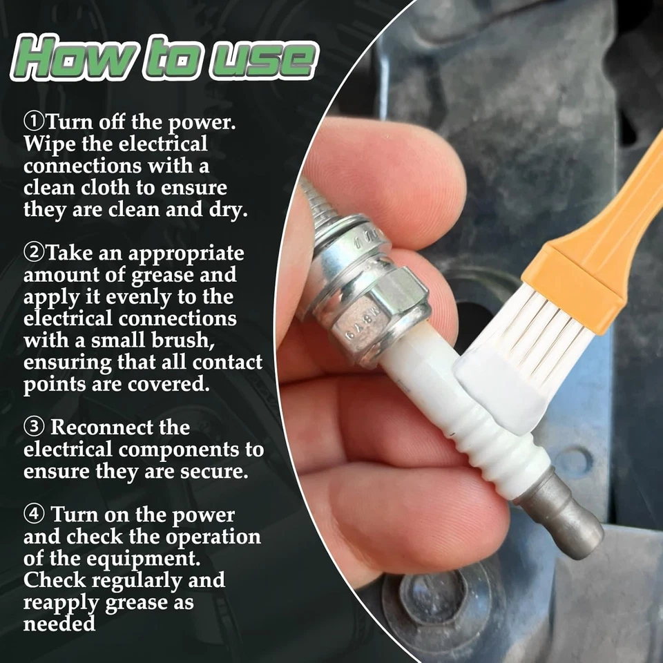 5oz Dielectric Grease for Electrical Connectors Silicone Paste for Auto & Marine - Image 3 of 4