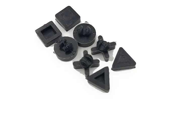 MARKENLOS Playstation 4 Pro Gummi Füße Ersatz Füße Gehäuse Unten