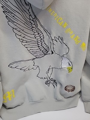 Vtg P. Miller Design Eagle Tee Brick SZ M