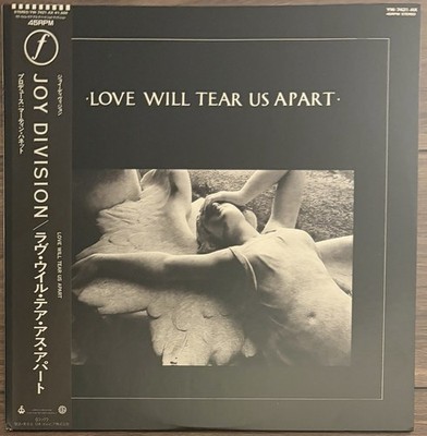 Joy Division Love Will Tear Us Apart 1984 Japan Import 12'' Vinyl EP VG+/VG+