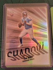 2025 Topps Chrome Shadow Etch Cam Ward Tennessee Titans Rookie Card Hobby Hit!!