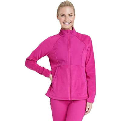All in Motion NWT Women's XL Pink Polartec Fleece Soft Lightweight Jacket