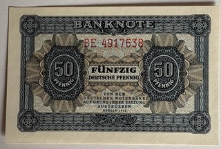 50 Pfennig 1948 DDR kassenfrisch
