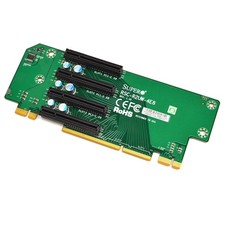Supermicro RSC-R2UW-4E8 WIO U2 Left-Hand Passive PCI-E x8 Server Riser Card