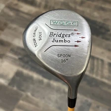 WGGC Bridges Jumbo Spoon 16* Pro Force Stiff Flex Graphite Shaft 3 Fairway Wood