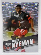 2022 Topps MLS Icy Foil Moses Nyeman #92- DC United