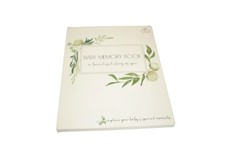 Two Little Dinos Baby Memory Book Keepsake Journal Gender Neutral Milestone New