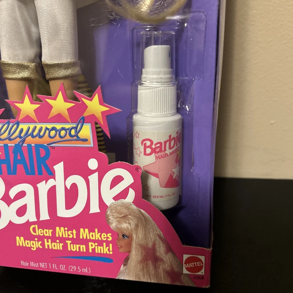Barbie Hollywood Pelo Barbie Muñeca (1992) Mattel 2308 NUEVA EN PAQUETE Foto 4 de 4