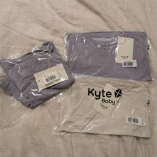 Kyte Baby 2T 3T Toddler Pocket Short Sleeve Shirt Bamboo Tee LOT OF 3 White Haze