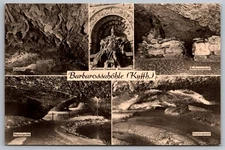 Barbarossahöhle Kyffhäuser Monument Cave Views Germany Vintage Postcard