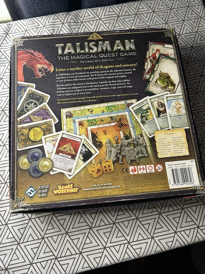 Talisman: The Magical Quest Juego 4ª Edición Games Workshop Completo Foto 2 de 4