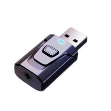 USB Bluetooth Transmitter for TV with Clear Sound Quality Plug and Play 