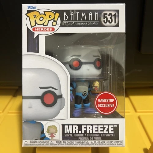 Funko POP! DC Heroes Batman TAS Mr. Freeze GameStop Exclusive #531 Vaulted