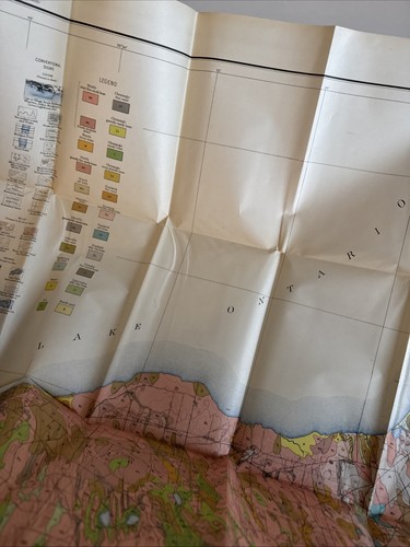USDA Soil Survey of Oswego County, New York (1919) w/ Very Large Color Map - Picture 8 of 9