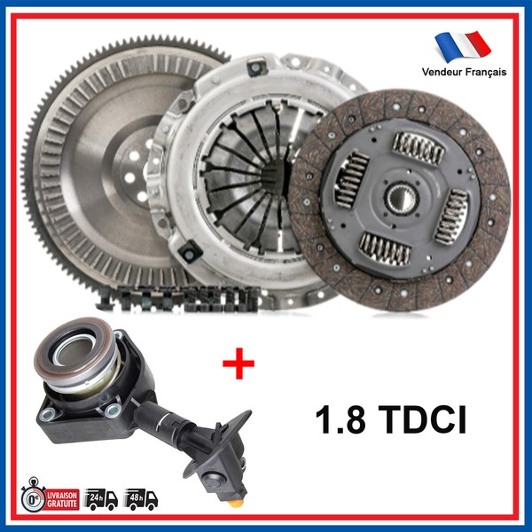 Kupplungssatz Schwungrad Steif FüR Ford Focus C-Max 1.8 Tdci Idem 845055-image