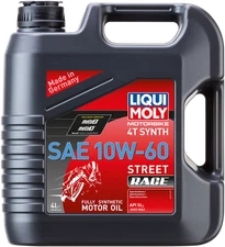 LIQUI MOLY Street Race Synthetic 4T Oil - 10W-60 - 4L 20072