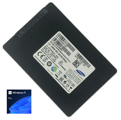 Samsung 256GB 2.5'' SATA III SSD with Windows 11 Pro for Dell Lenovo HP ASUS IBM