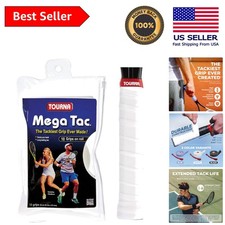 High Performance Mega Tac Overgrips, 10-Pack: Ultimate Tacky Feel for Athletes