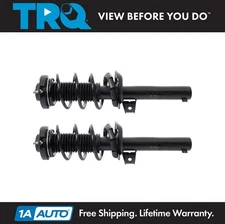 TRQ Front Strut & Spring Assembly Set Fits 2012-2018 Volkswagen Passat