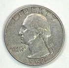 1962-D Washington Quarter - Free Shipping