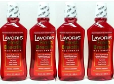 ( LOT 5 ) Lavoris Fresh Breath Mouth Wash Original Cinnamon 16.9 FL OZ SEALED