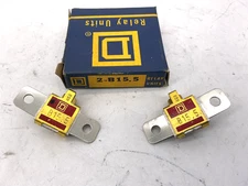 New Square D 2-B15.5 Overload Relay Terminal Unit 2 Relay Units Per Box