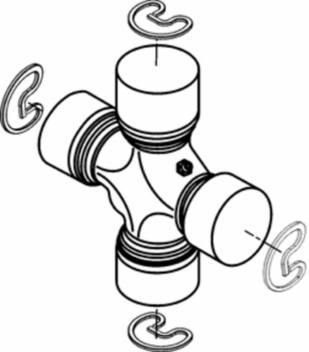 Universal Joint Spicer 5-188X - Picture 3 of 3