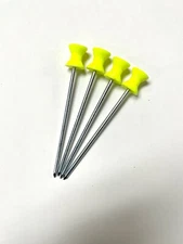 Summit Archery Target Pins (4.5" Pin) - Professional Target Pins (4 Pack)