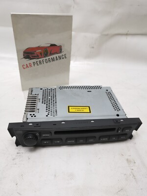 Jaguar S-Type S Type 2.7 D Radio CD Player Audio 2R83-18B876-BJ Receiver CD-Play